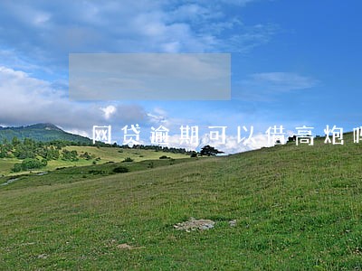 网贷逾期可以借高炮吗 网贷逾期可以借高炮吗