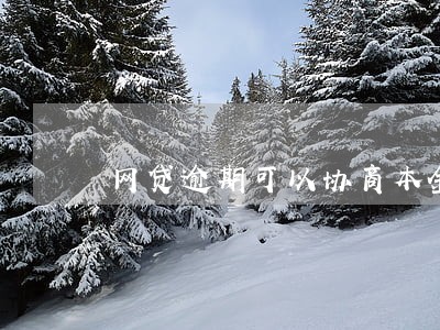 网贷逾期可以协商本金还款吗 网贷逾期可以协商本金还款吗