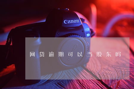 网贷逾期可以当股东吗 网贷逾期可以当股东吗