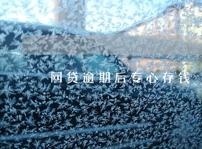 网贷逾期后专心存钱 网贷逾期后专心存钱