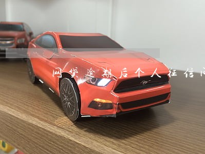 网贷逾期后个人征信问题