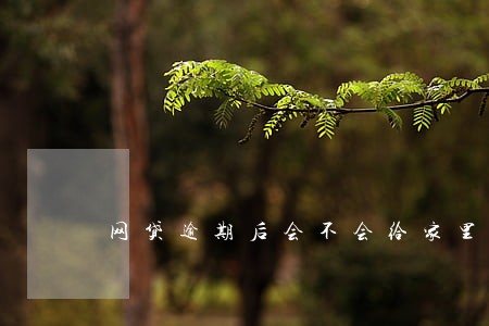 网贷逾期后会不会给家里打电话 网贷逾期后会不会给家里打电话
