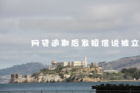 网贷逾期后发短信说被立案 网贷逾期后发短信说被立案
