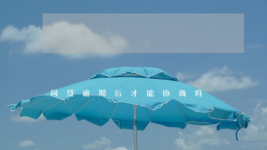 网贷逾期后才能协商吗 网贷逾期后才能协商吗