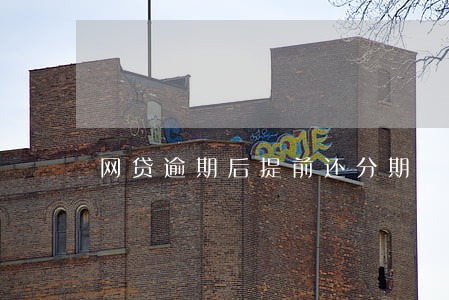 网贷逾期后提前还分期 网贷逾期后提前还分期