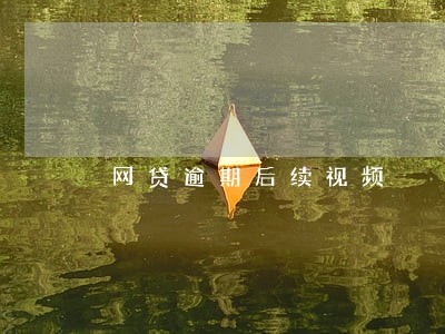 网贷逾期后续视频 网贷逾期后续视频