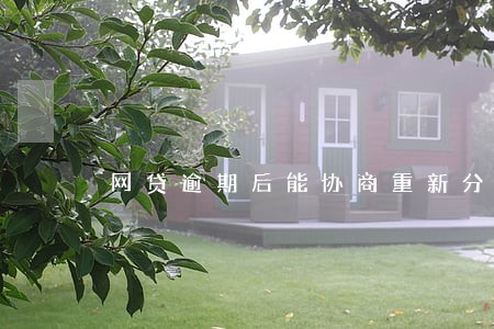 网贷逾期后能协商重新分期嘛