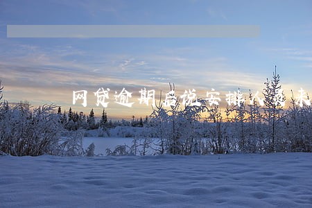 网贷逾期后说安排人员来访 网贷逾期后说安排人员来访