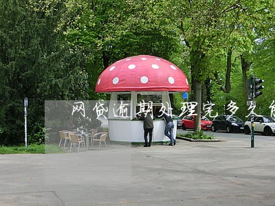 网贷逾期处理完多久能办信用卡