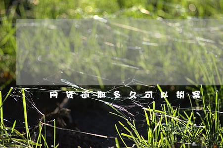 网贷逾期多久可以销案 网贷逾期多久可以销案