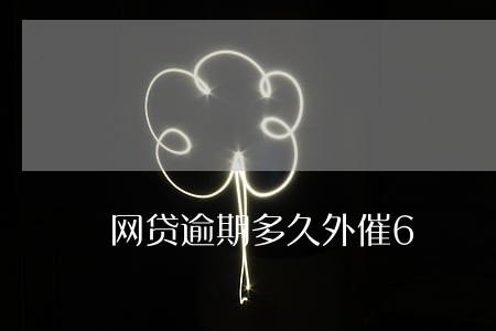 网贷逾期多久外催6 网贷逾期多久外催6