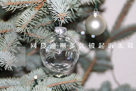 网贷逾期多久被起诉无效 网贷逾期多久被起诉无效
