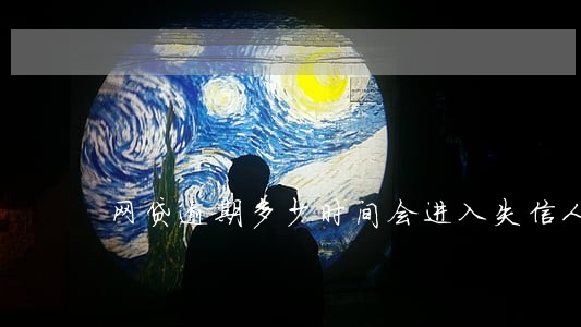 网贷逾期多少时间会进入失信人员