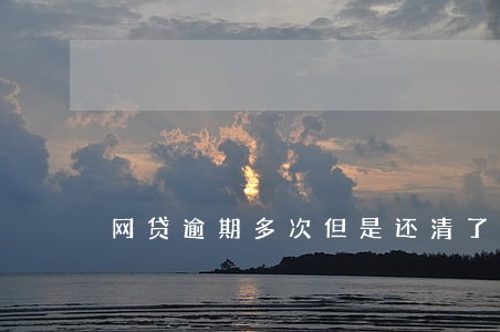 网贷逾期多次但是还清了