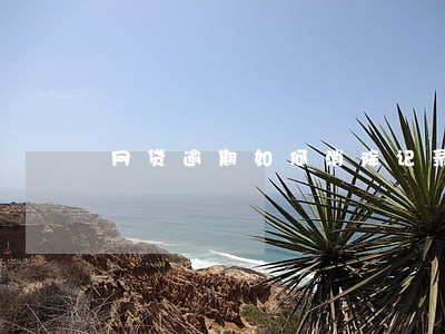 网贷逾期如何消除记录 网贷逾期如何消除记录