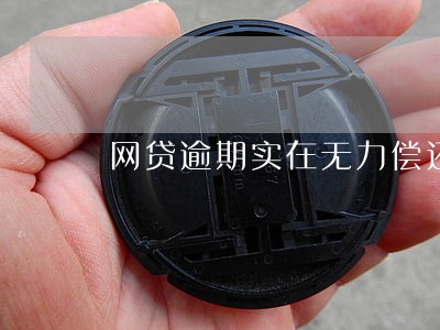 网贷逾期实在无力偿还 网贷逾期实在无力偿还