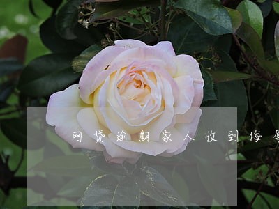 网贷逾期家人收到侮辱短信 网贷逾期家人收到侮辱短信