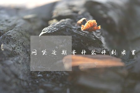 网贷逾期寄什么件到家里 网贷逾期寄什么件到家里