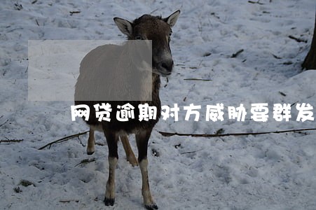 网贷逾期对方威胁要群发短信 网贷逾期对方威胁要群发短信