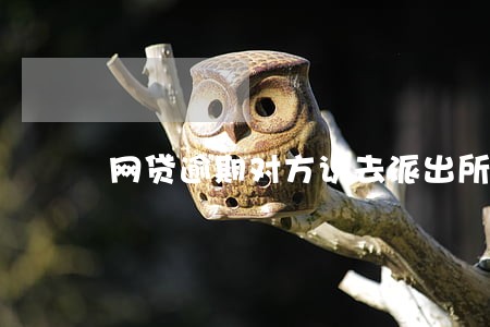 网贷逾期对方说去派出所 网贷逾期对方说去派出所