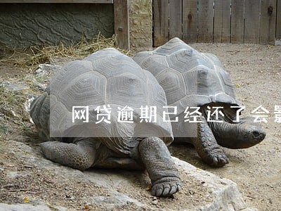 网贷逾期已经还了会影响车贷吗 网贷逾期已经还了会影响车贷吗