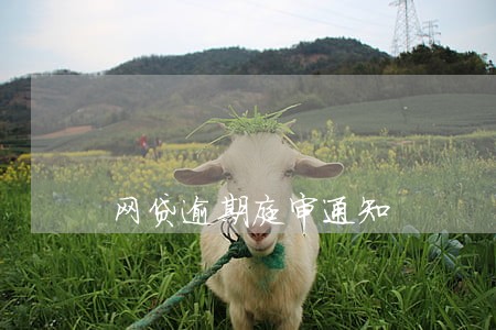 网贷逾期庭审通知 网贷逾期庭审通知