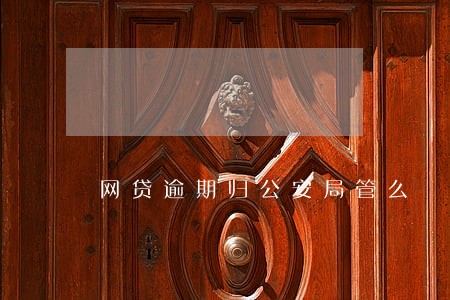 网贷逾期归公安局管么 网贷逾期归公安局管么