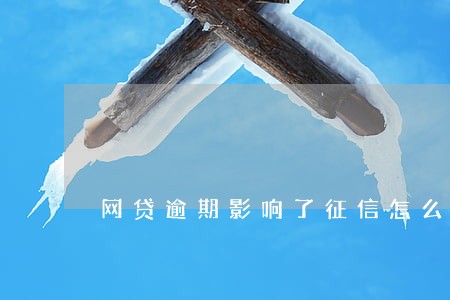 网贷逾期影响了征信怎么办 网贷逾期影响了征信怎么办