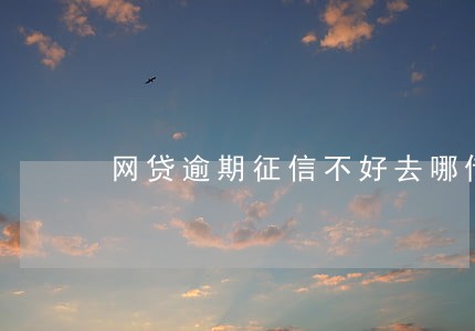 网贷逾期征信不好去哪借钱 网贷逾期征信不好去哪借钱