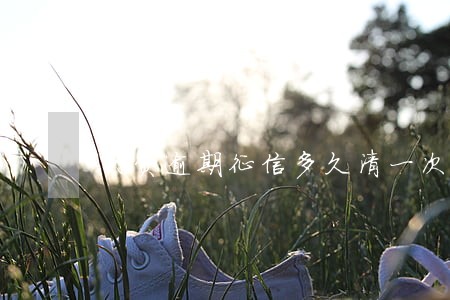 网贷逾期征信多久清一次 网贷逾期征信多久清一次