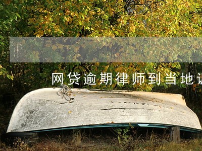 网贷逾期律师到当地调取档案 网贷逾期律师到当地调取档案