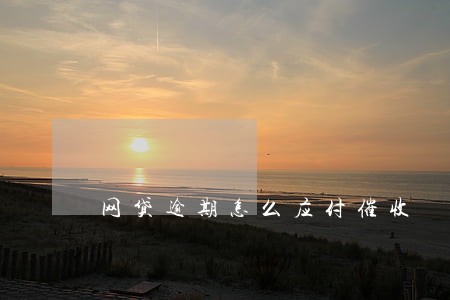 网贷逾期怎么应付催收 网贷逾期怎么应付催收