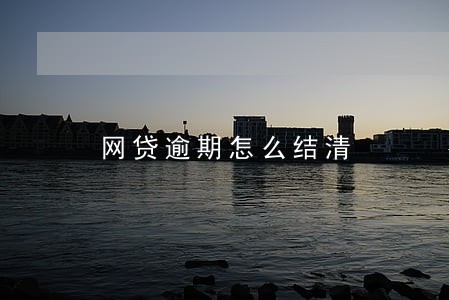 网贷逾期怎么结清 网贷逾期怎么结清