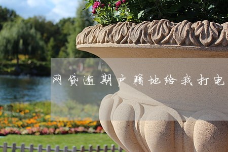 网贷逾期户籍地给我打电话 网贷逾期户籍地给我打电话