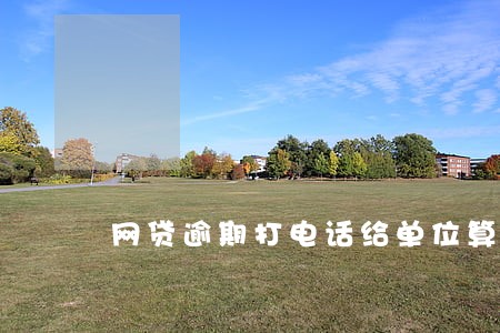 网贷逾期打电话给单位算违法吗 网贷逾期打电话给单位算违法吗