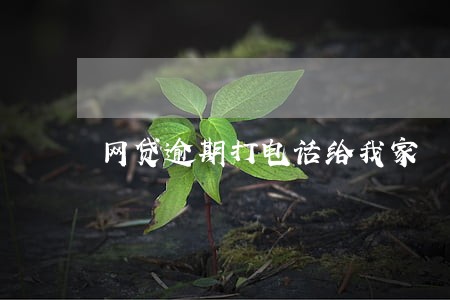 网贷逾期打电话给我家 网贷逾期打电话给我家