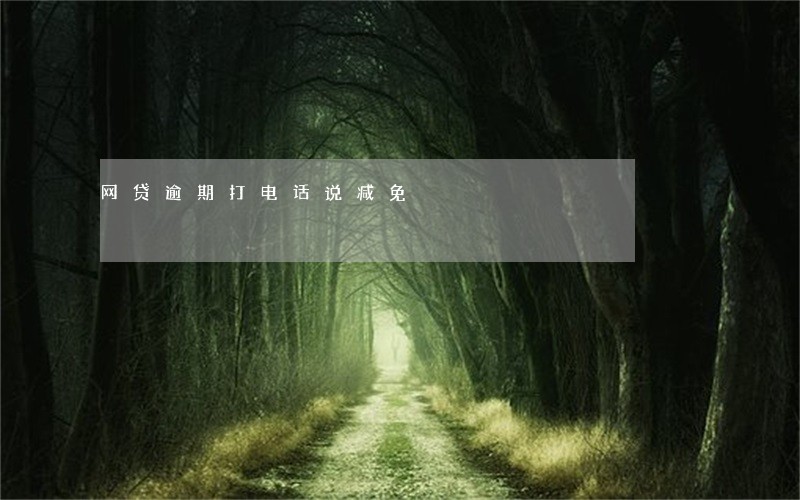 网贷逾期打电话说减免 网贷逾期打电话说减免