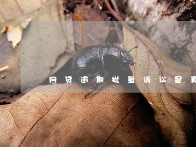 网贷逾期批量诉讼是真是假 网贷逾期批量诉讼是真是假