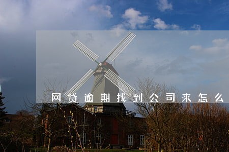 网贷逾期找到公司来怎么应对 网贷逾期找到公司来怎么应对