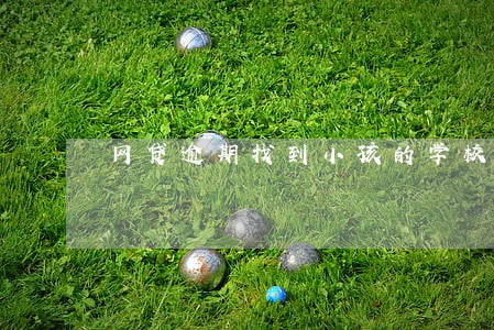 网贷逾期找到小孩的学校去 网贷逾期找到小孩的学校去