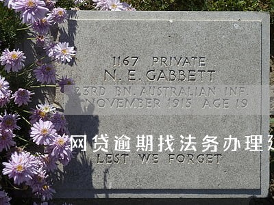 网贷逾期找法务办理延期还款 网贷逾期找法务办理延期还款