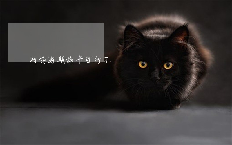 网贷逾期换卡可行不