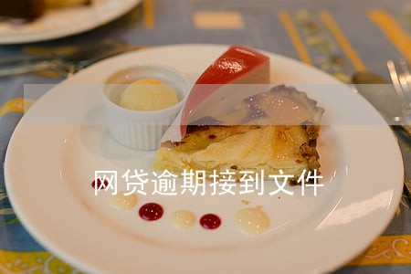 网贷逾期接到文件 网贷逾期接到文件