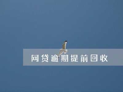 网贷逾期提前回收 网贷逾期提前回收