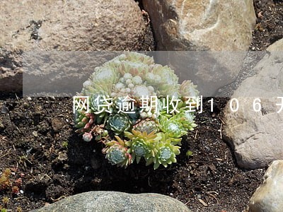 网贷逾期收到106开头信息