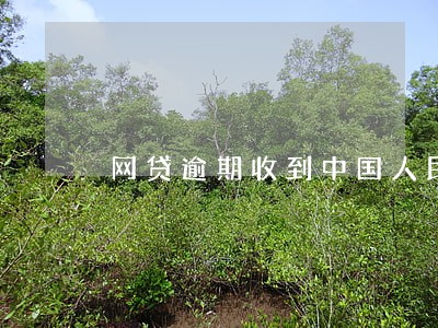 网贷逾期收到中国人民银行的邮件 网贷逾期收到中国人民银行的邮件