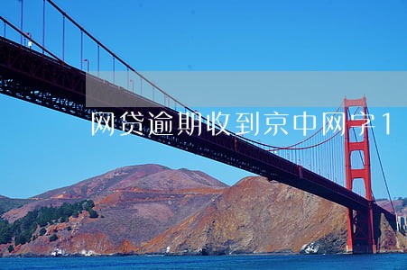 网贷逾期收到京中网字1118号