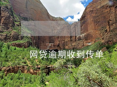 网贷逾期收到传单 网贷逾期收到传单