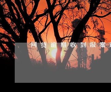 网贷逾期收到报案通知短信 网贷逾期收到报案通知短信