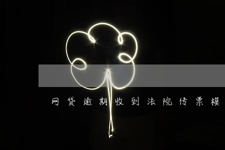 网贷逾期收到法院传票模板 网贷逾期收到法院传票模板